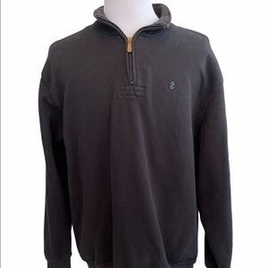 Izod Quarter Zip Pullover Sweater Sz XL